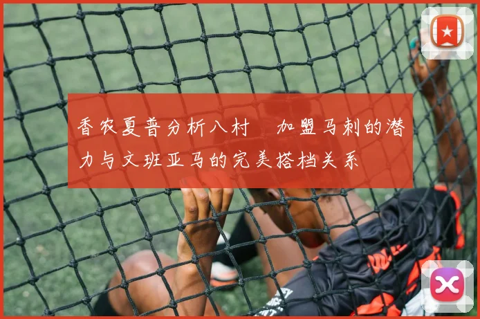香农夏普分析八村塁加盟马刺的潜力与文班亚马的完美搭档关系